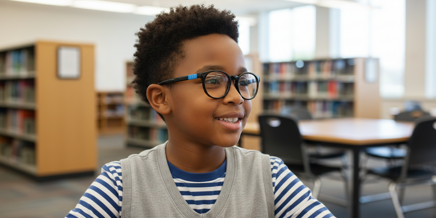 Full Rim Round Magneto Classic Kids Eyeglasses