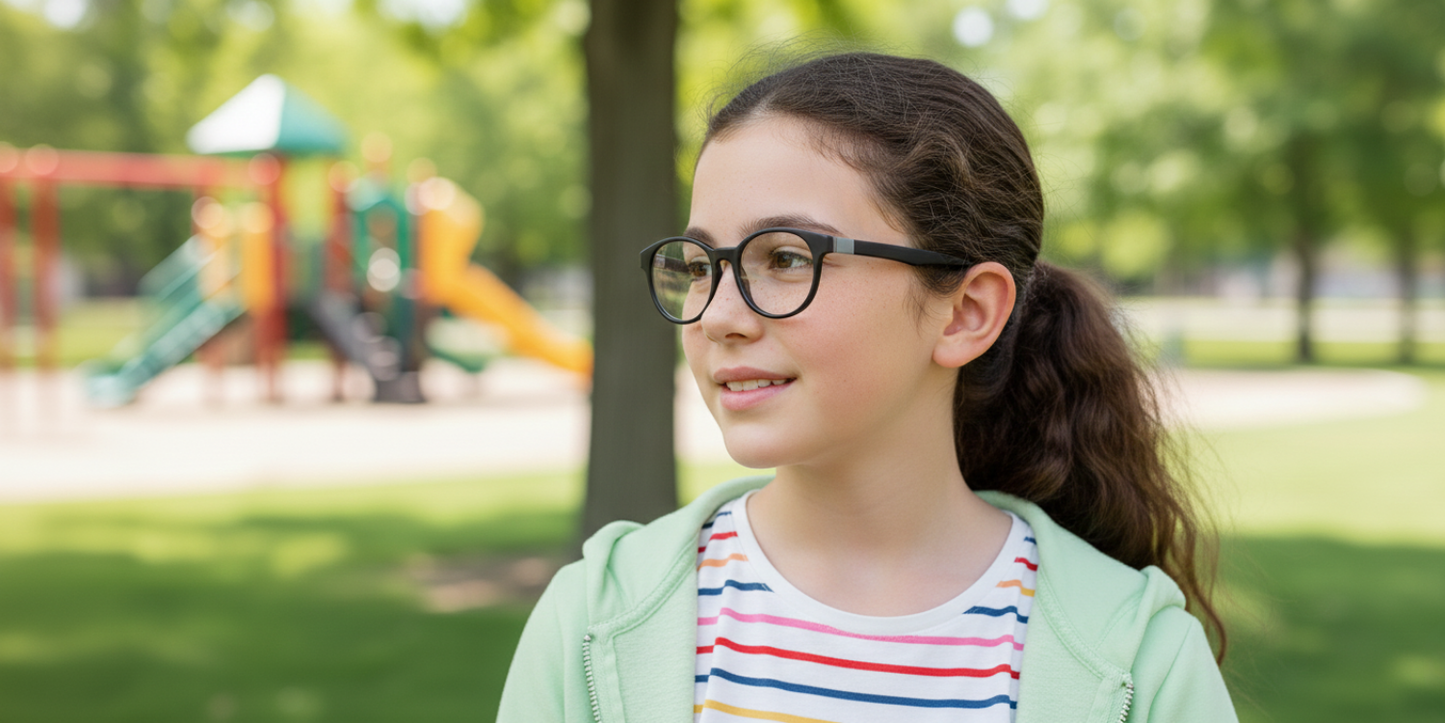 Full Rim Round Magneto Classic Kids Eyeglasses