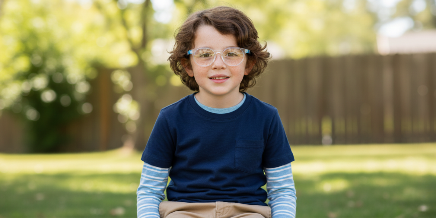 Full Rim Round Magneto Classic Kids Eyeglasses