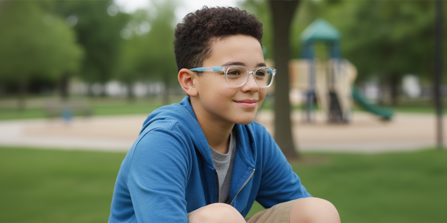 Full Rim Round Magneto Classic Kids Eyeglasses