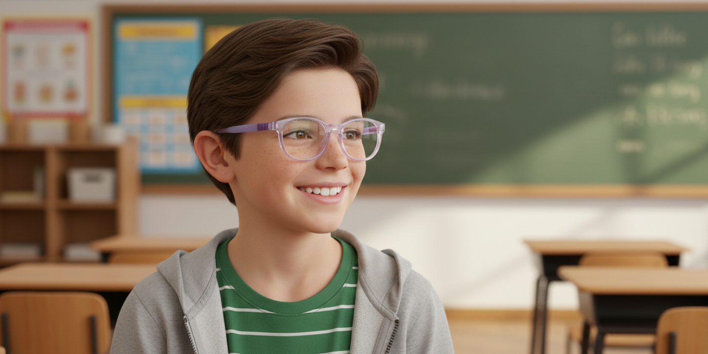 Full Rim Round Magneto Classic Kids Eyeglasses
