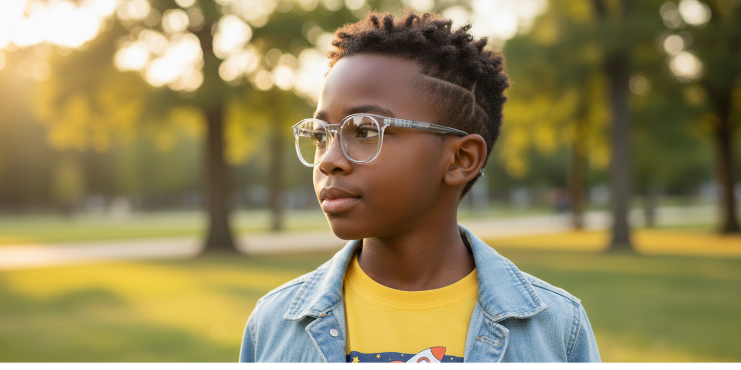 Full Rim Round Magneto Classic Kids Eyeglasses