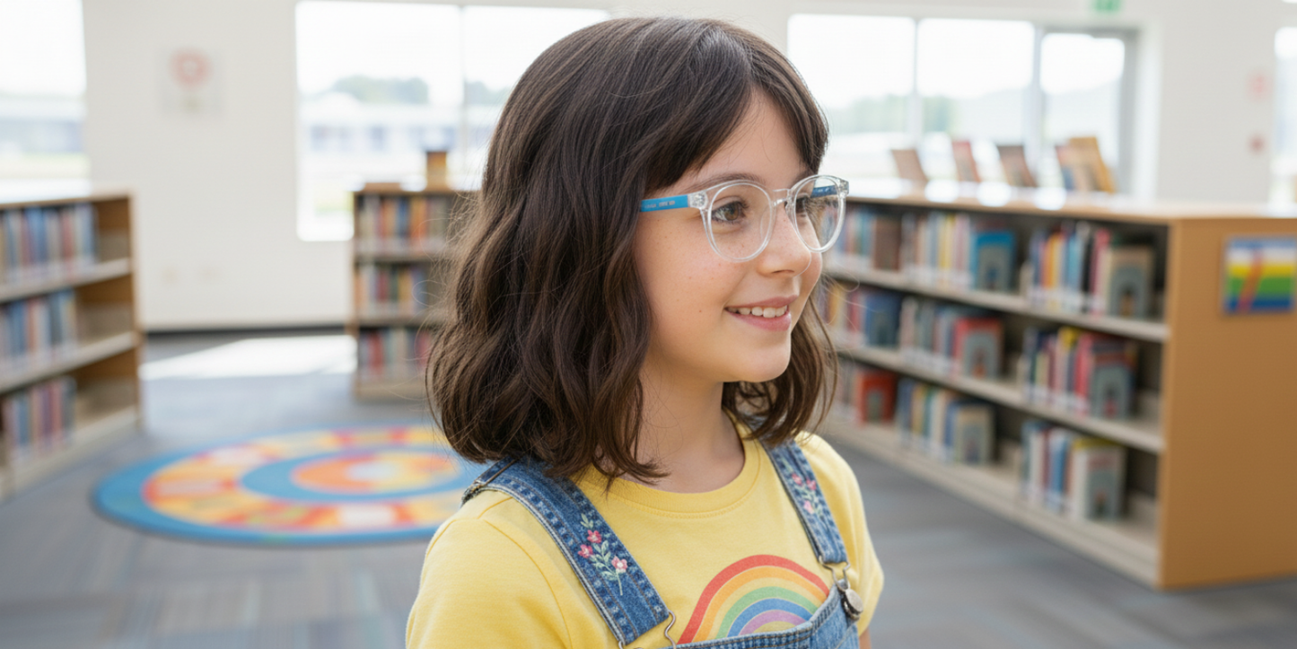 Full Rim Round Magneto Classic Kids Eyeglasses