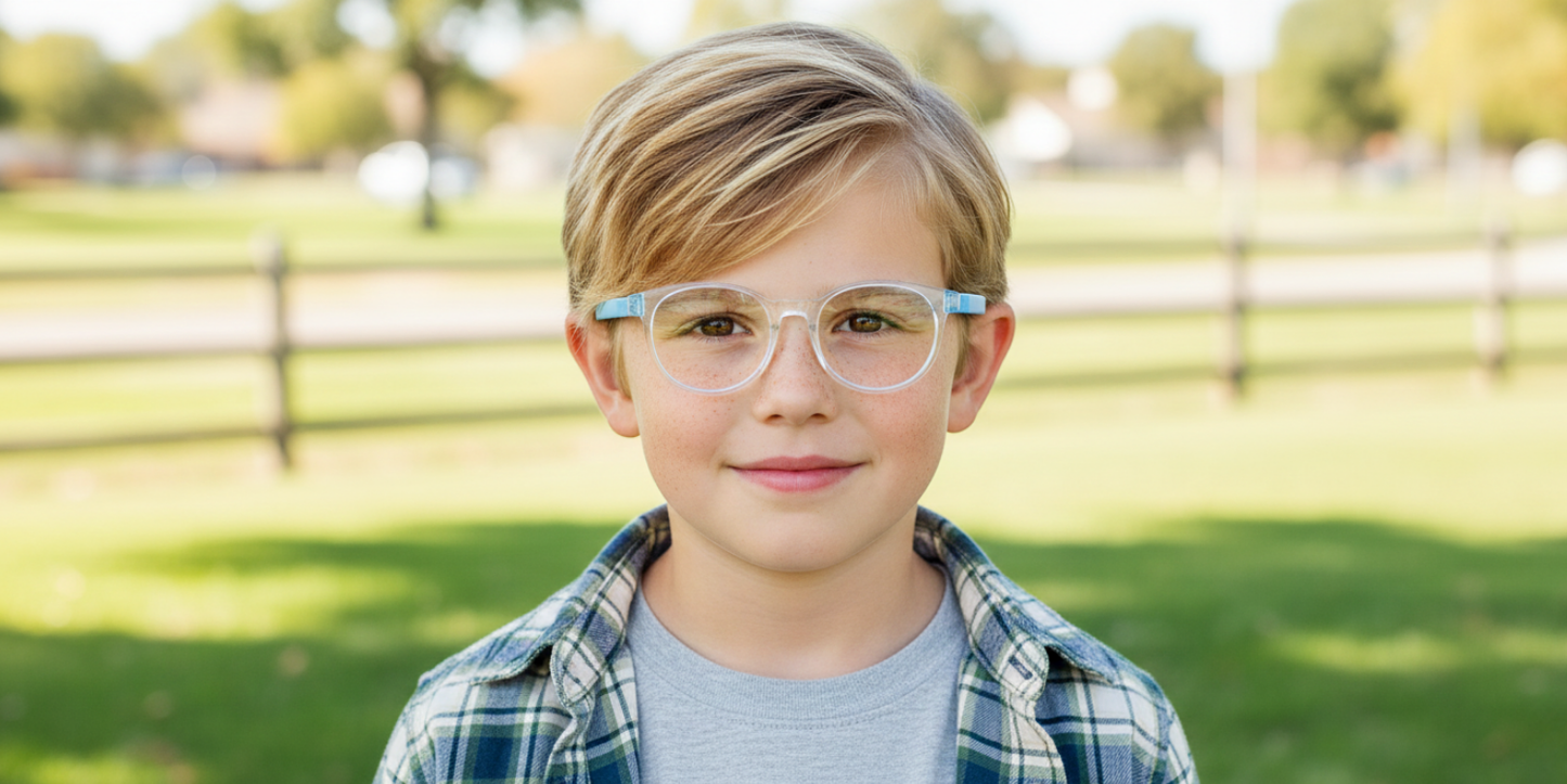 Full Rim Round Magneto Classic Kids Eyeglasses