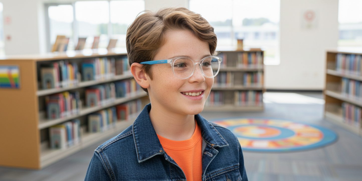 Full Rim Round Magneto Classic Kids Eyeglasses