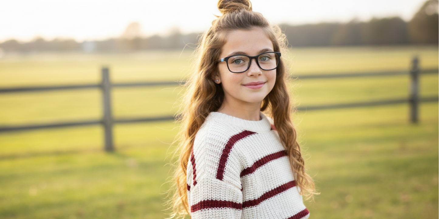 Full Rim Wayfarer Magneto Classic Kids Eyeglasses