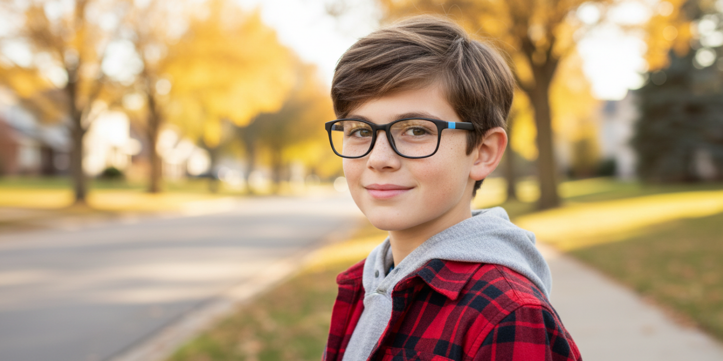 Full Rim Wayfarer Magneto Classic Kids Eyeglasses