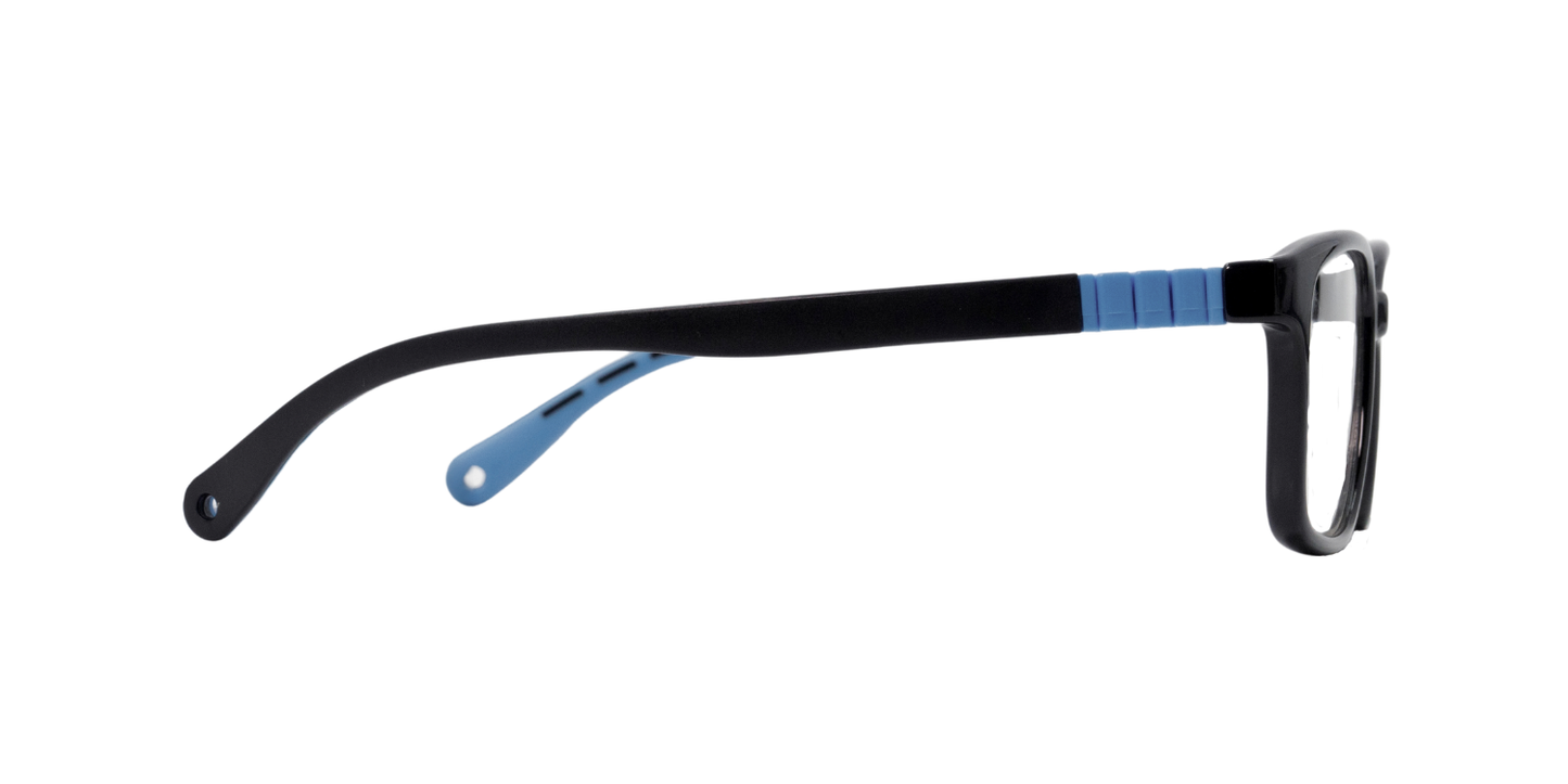 Full Rim Rectangle Magneto Classic Kids Eyeglasses