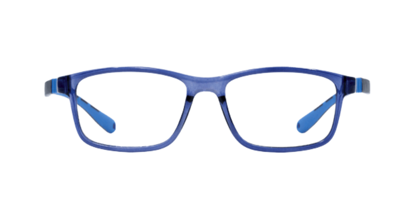 Full Rim Rectangle Magneto Classic Kids Eyeglasses