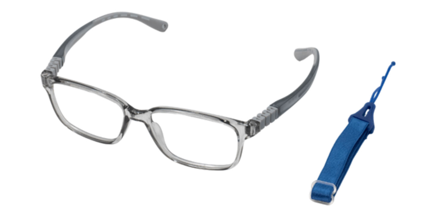 Full Rim Rectangle Magneto Classic Kids Eyeglasses