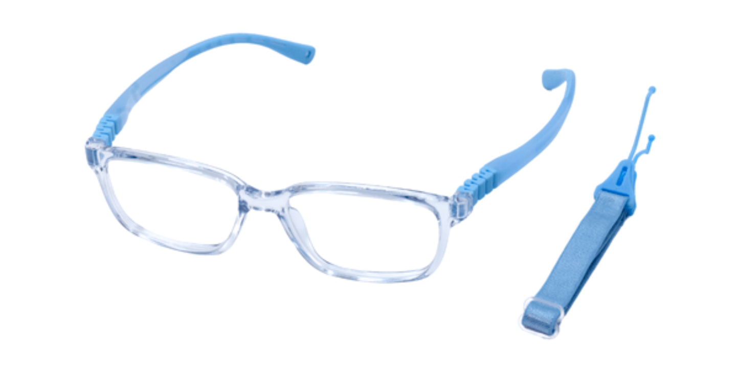Full Rim Rectangle Magneto Classic Kids Eyeglasses