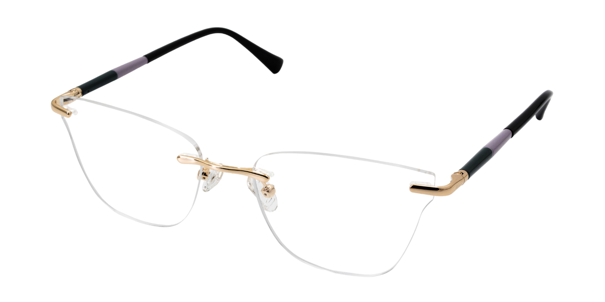 Rimless Cat Eye Premium Eyeglasses