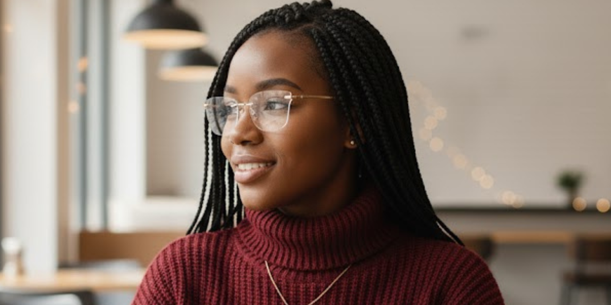 Rimless Cat Eye Premium Eyeglasses