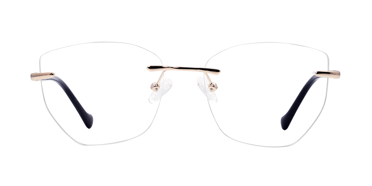 Rimless Cat Eye Premium Eyeglasses