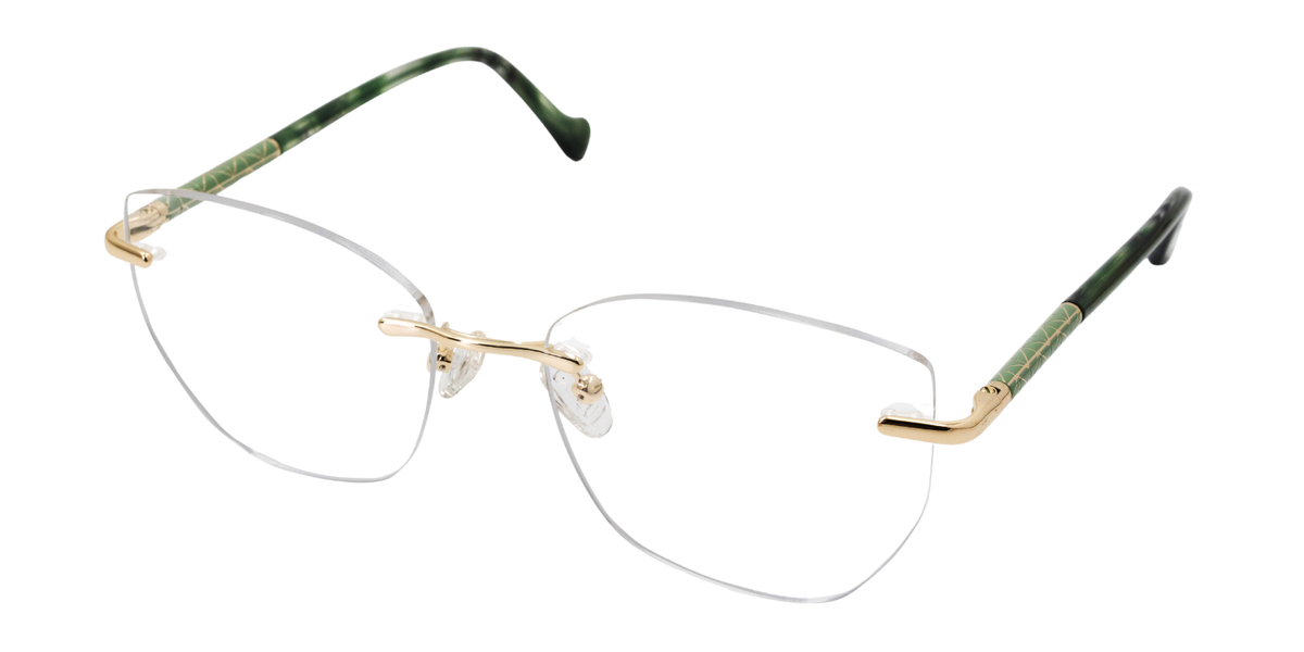 Rimless Cat Eye Premium Eyeglasses