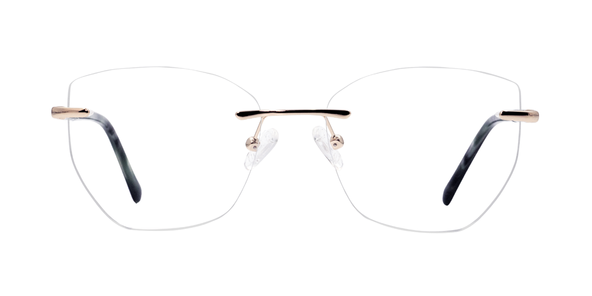 Rimless Cat Eye Premium Eyeglasses