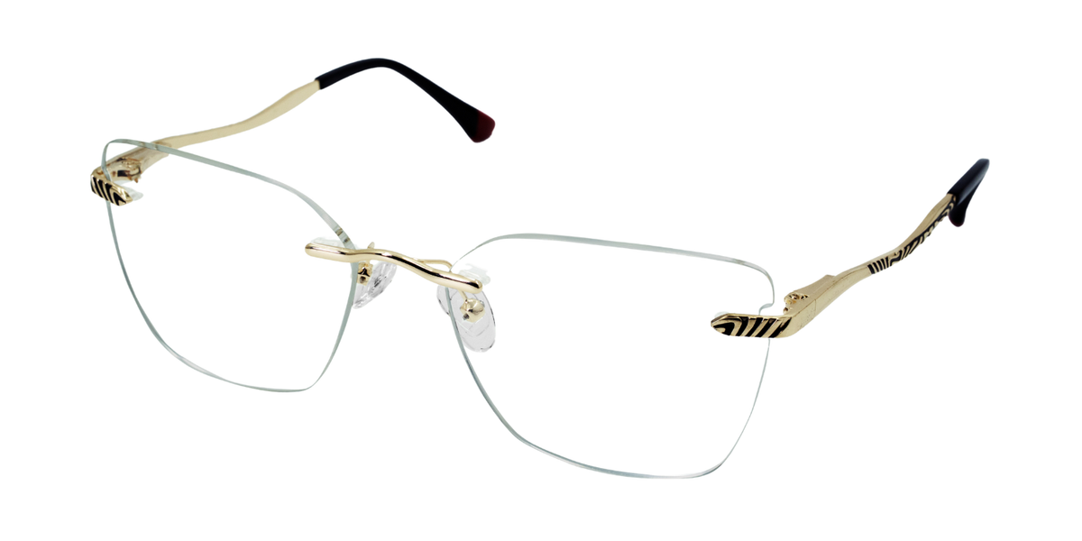 Rimless Cat Eye Premium Eyeglasses