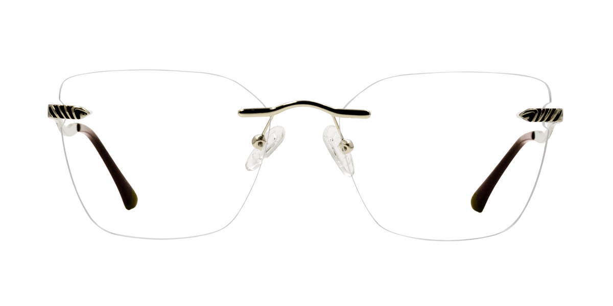 Rimless Cat Eye Premium Eyeglasses