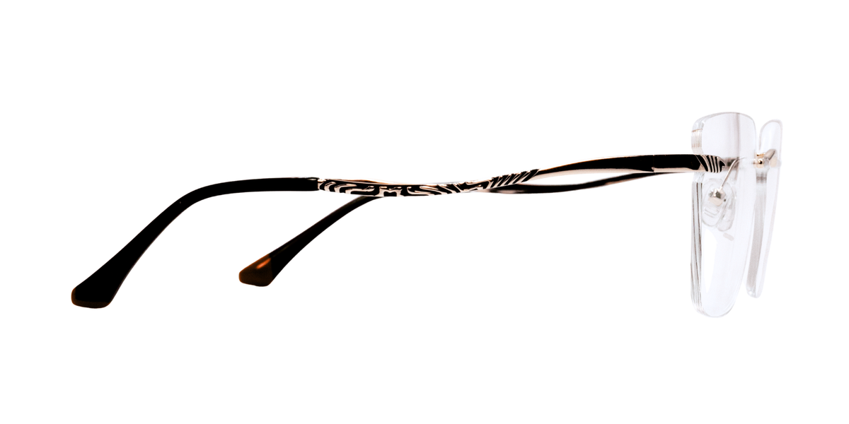 Rimless Cat Eye Premium Eyeglasses