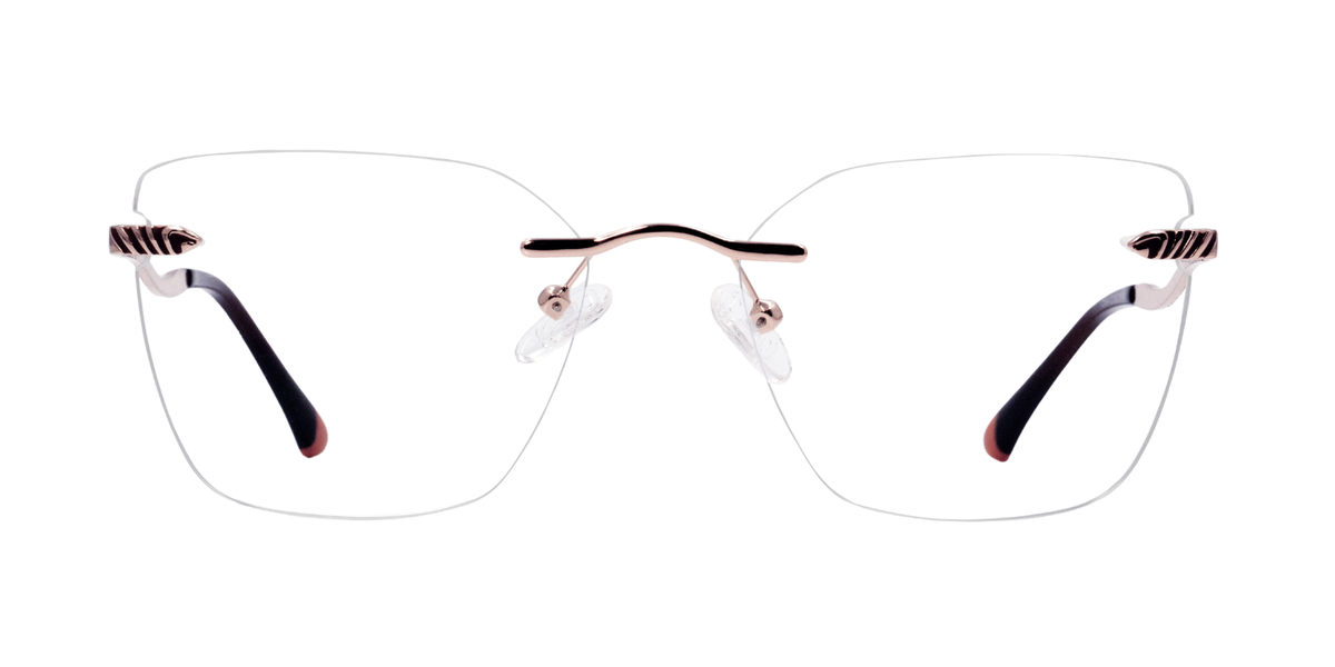 Rimless Cat Eye Premium Eyeglasses
