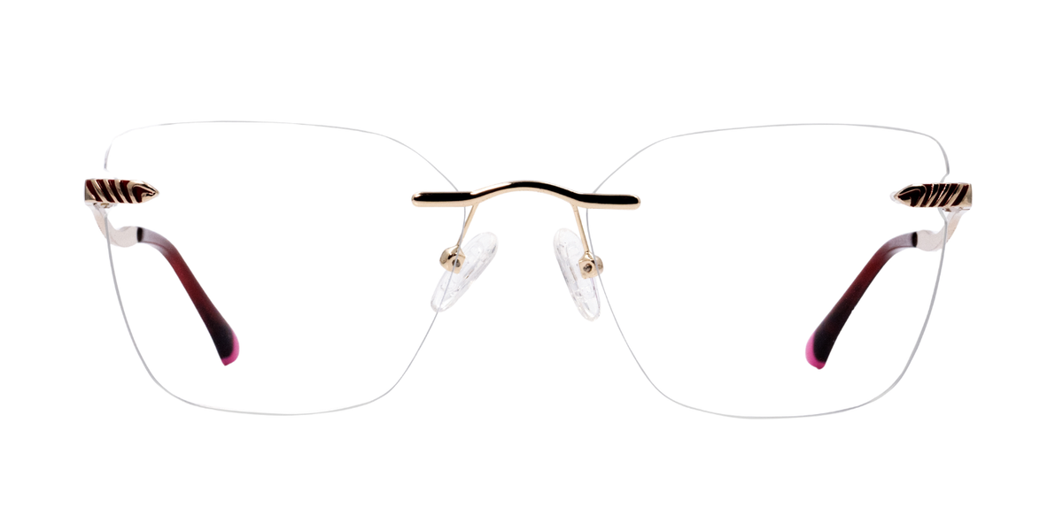 Rimless Cat Eye Premium Eyeglasses