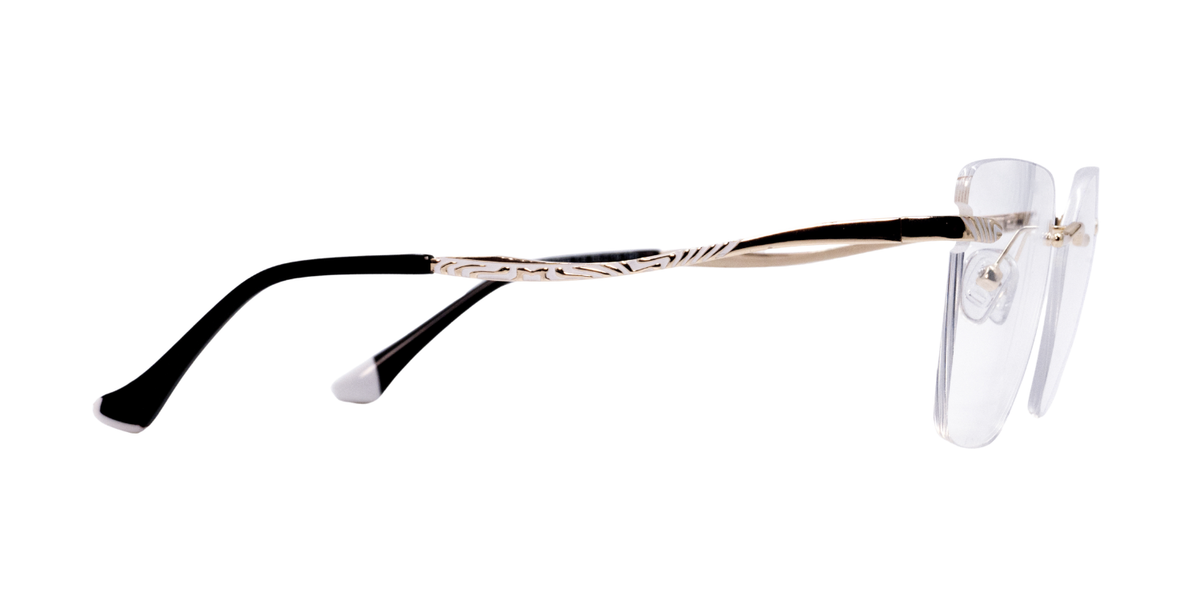 Rimless Cat Eye Premium Eyeglasses