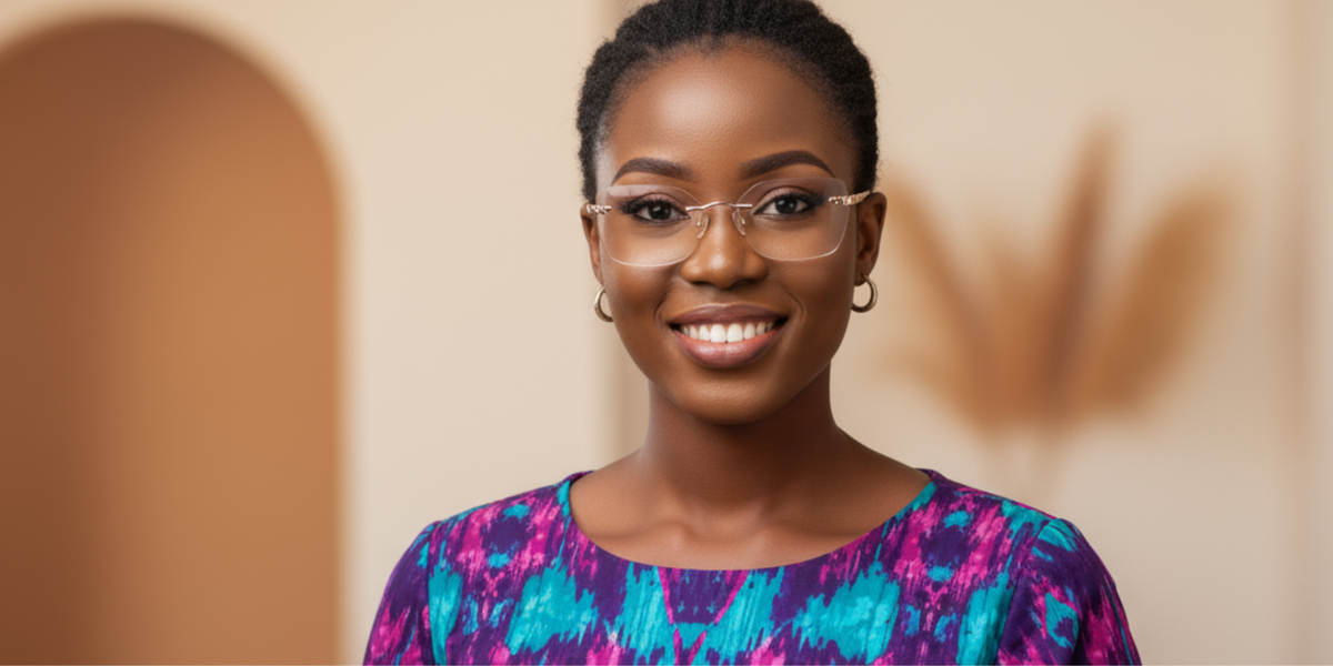 Rimless Cat Eye Premium Eyeglasses