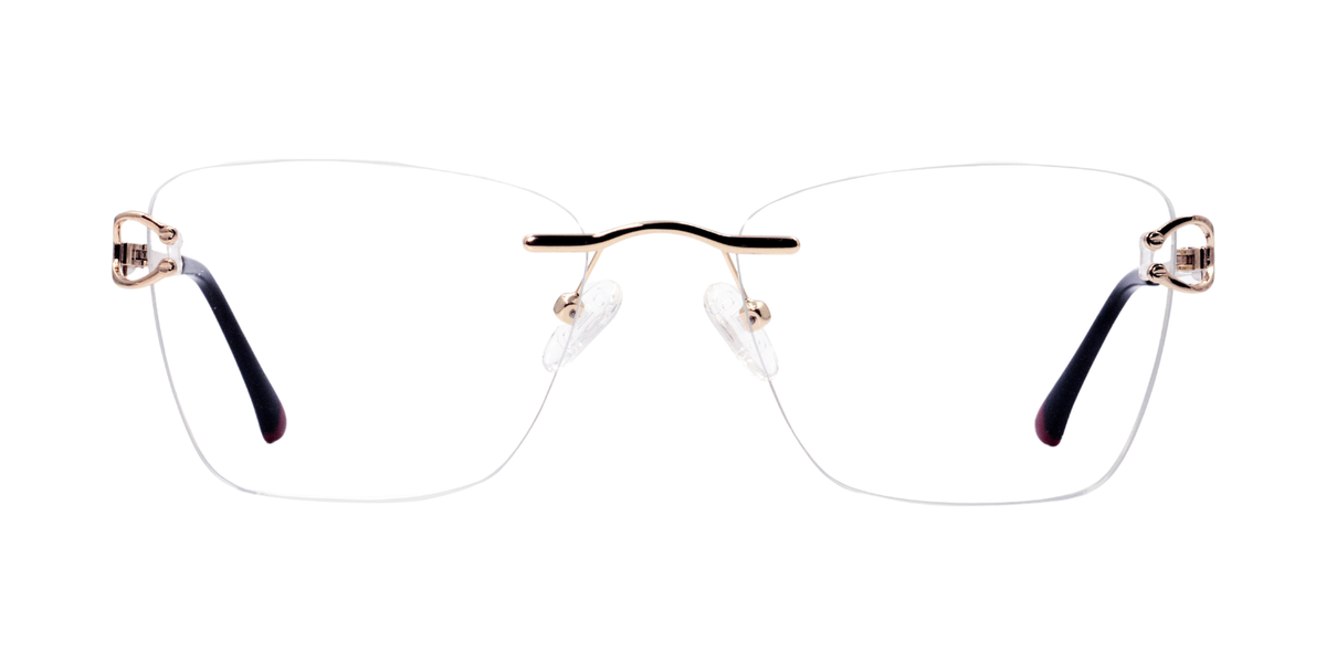 Rimless Cat Eye Premium Eyeglasses