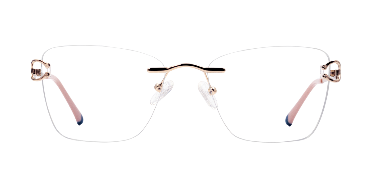 Rimless Cat Eye Premium Eyeglasses