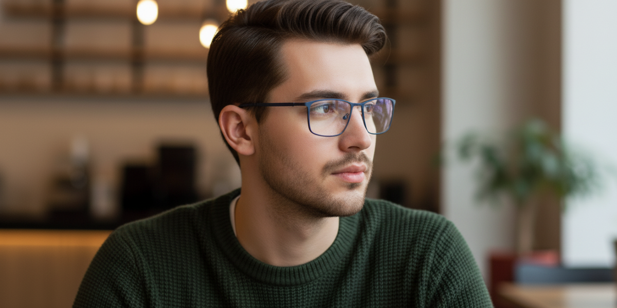 Full Rim Rectangle Premium Eyglasses
