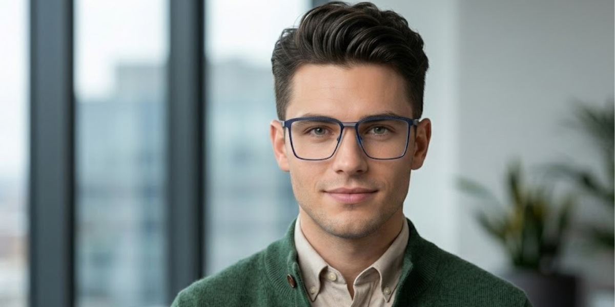 Full Rim Square Classic Eyeglasses