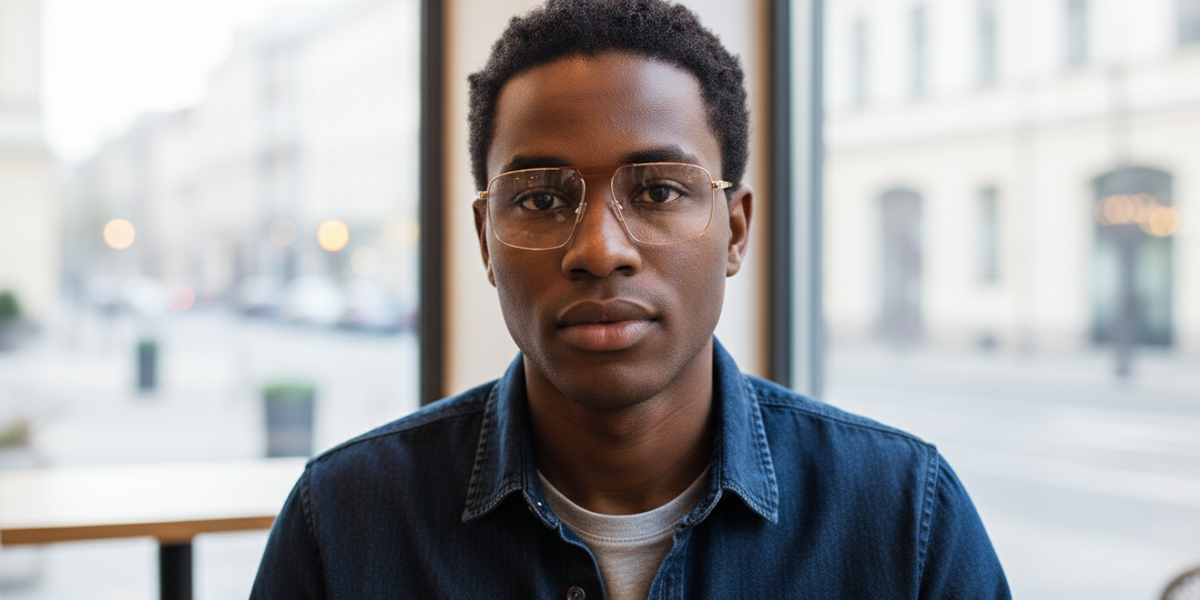Full Rim Double Bridge Rectangle Classic Eyeglasses
