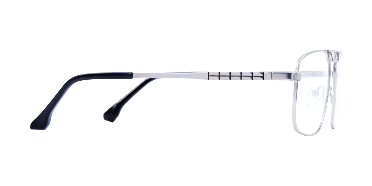 Full Rim Double Bridge Rectangle Classic Eyeglasses