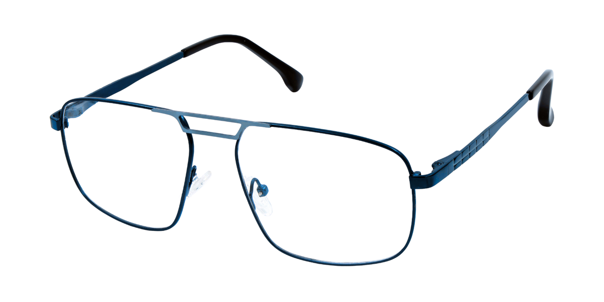 Full Rim Double Bridge Rectangle Classic Eyeglasses