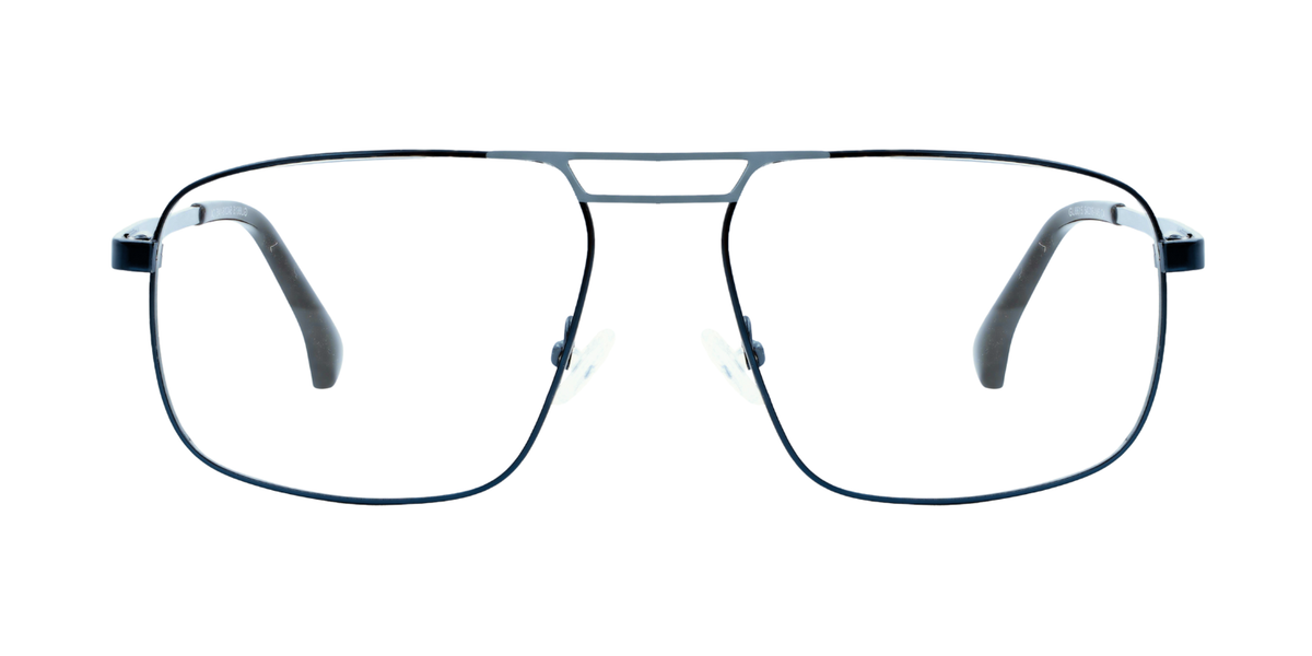 Full Rim Double Bridge Rectangle Classic Eyeglasses