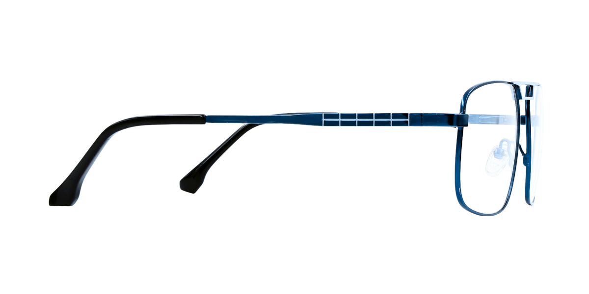 Full Rim Double Bridge Rectangle Classic Eyeglasses