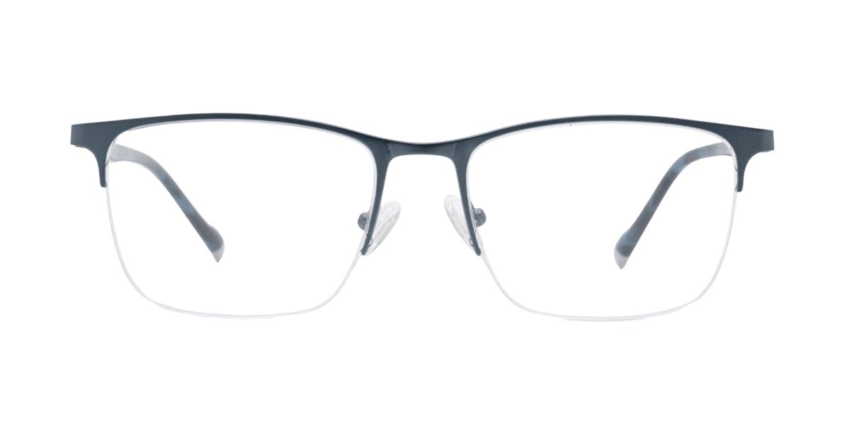 Half Rim Rectangle Classic Eyeglasses