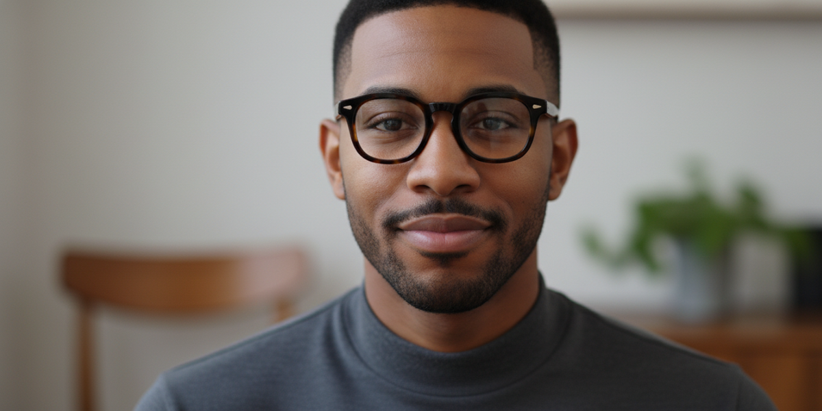Full Rim Round Premium Eyeglasses