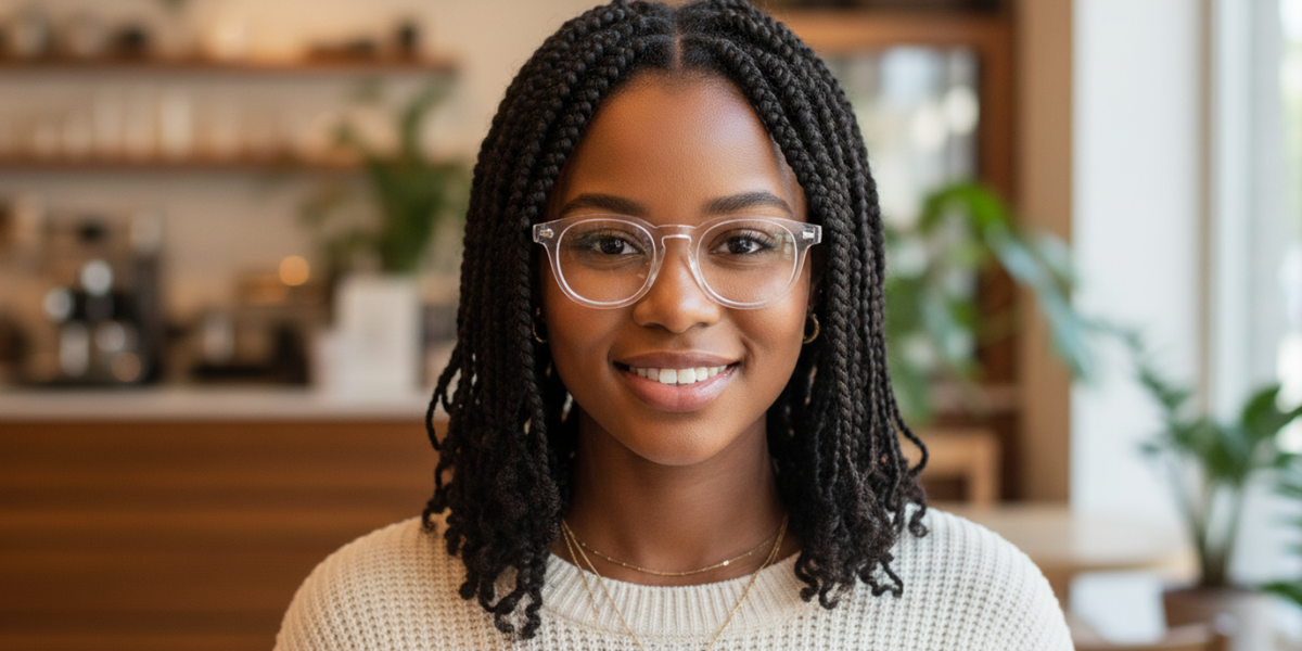 Full Rim Round Premium Eyeglasses