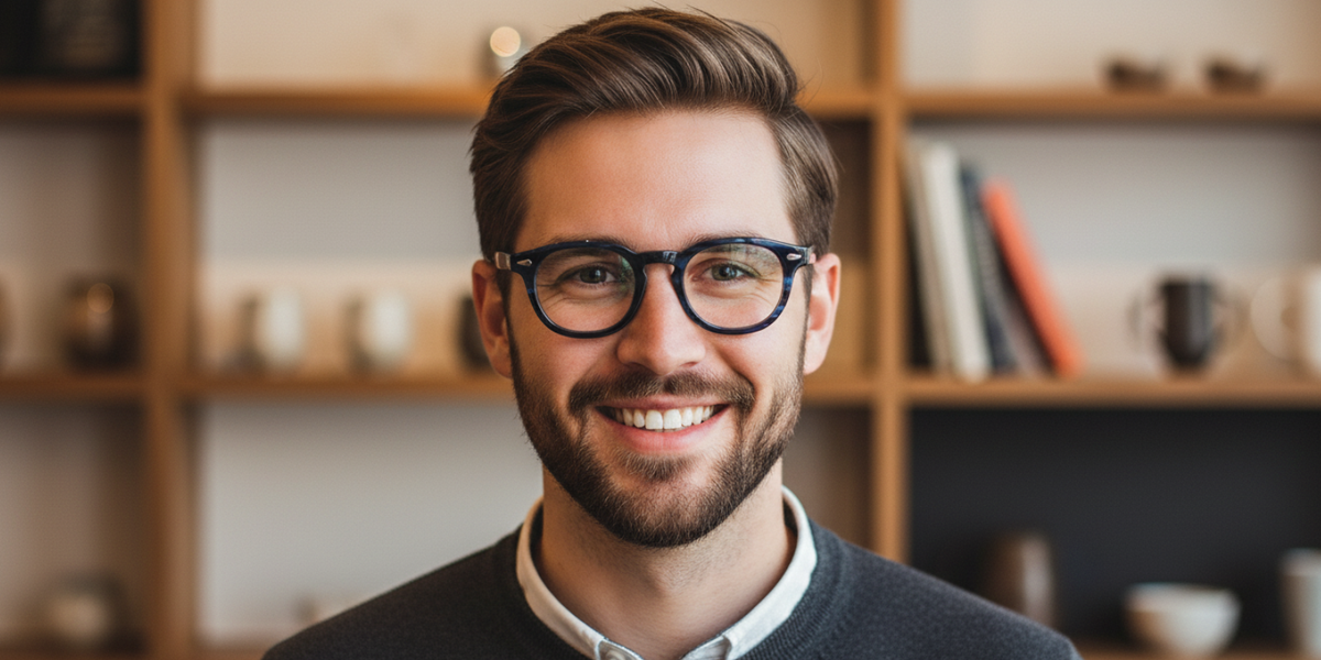 Full Rim Round Premium Eyeglasses
