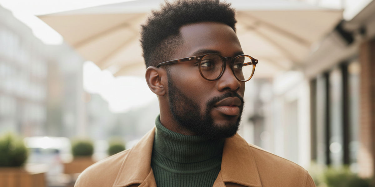 Full Rim Round Premium Eyeglasses