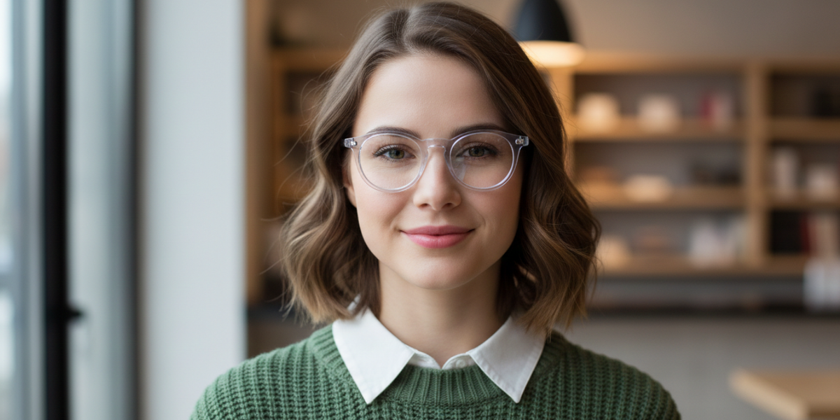 Full Rim Round Premium Eyeglasses