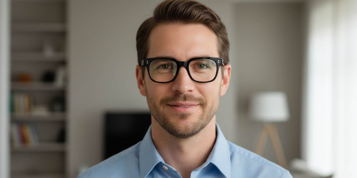 Full Rim Square Premium Eyeglasses