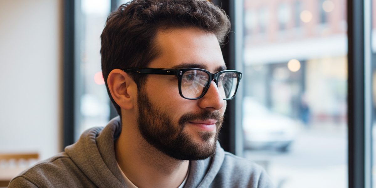 Full Rim Square Premium Eyeglasses