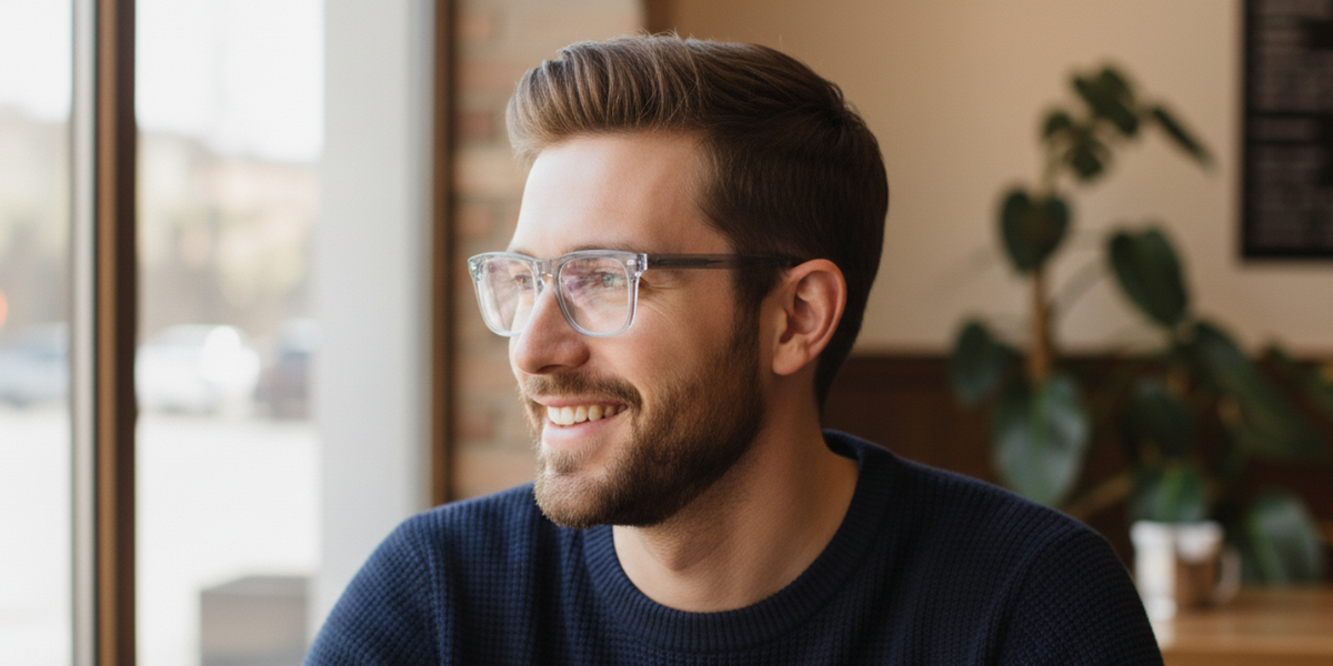 Full Rim Rectangle Premium Eyeglasses
