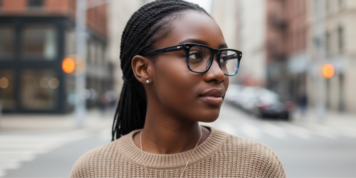 Full Rim Rectangle Premium Eyeglasses