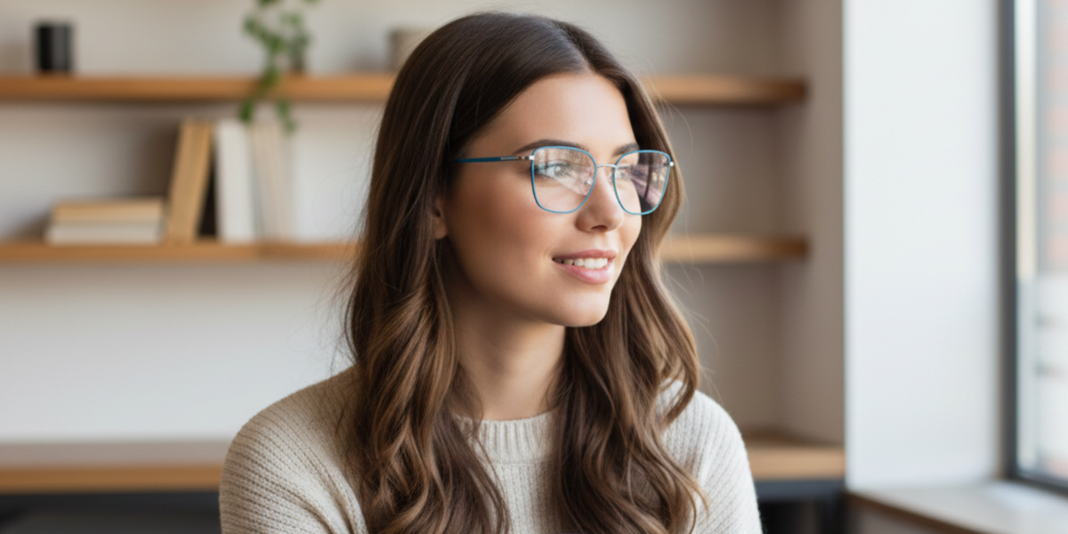 Full Rim Aviator Classic Eyeglasses