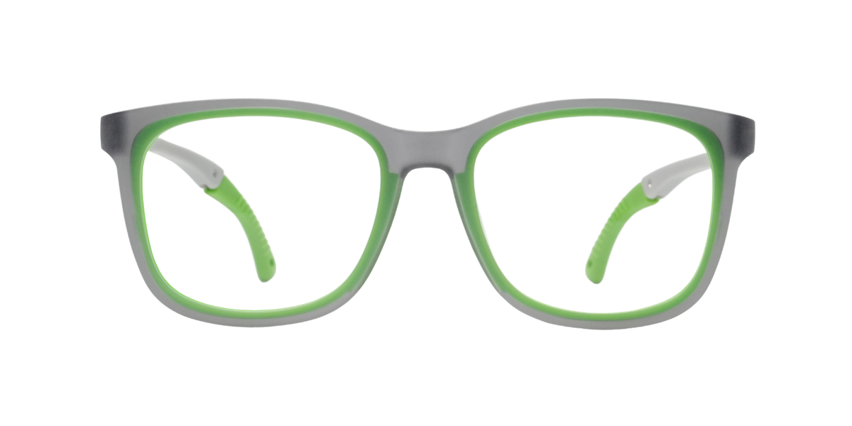Full Rim Square Eyeglasses With Adjustable Temples