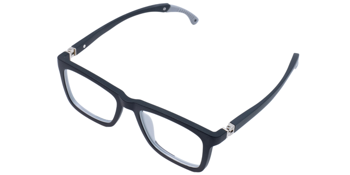 Full Rim Rectangle Kids Premium Eyeglasses With Adjustable Temples