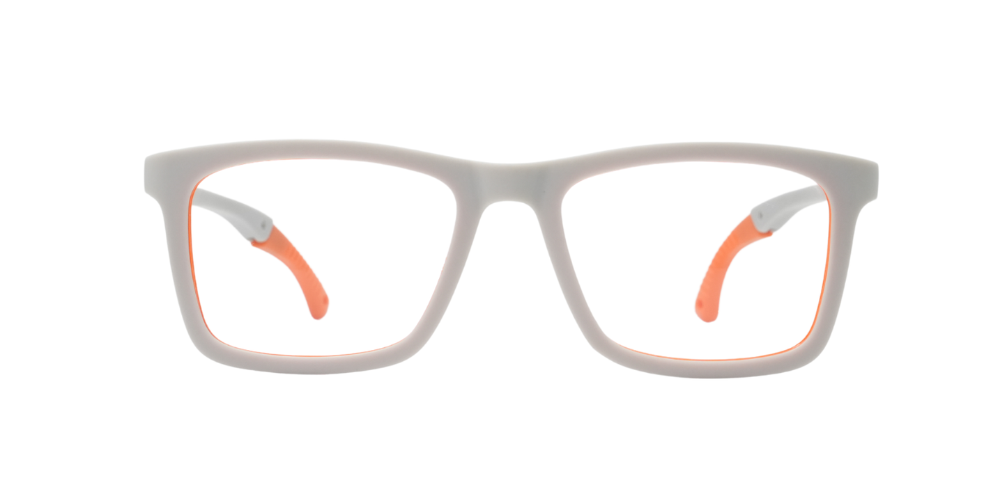 Full Rim Rectangle Kids Premium Eyeglasses With Adjustable Temples